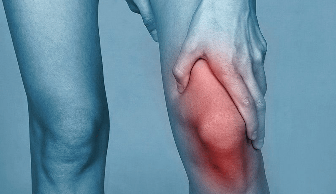 dor na articulación do xeonllo debido á artrose